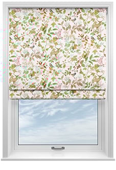 Hedgerow Velvet, Loralei - Motorised Roman Blind